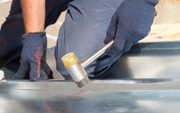 Treflach metal flat roofing repairs